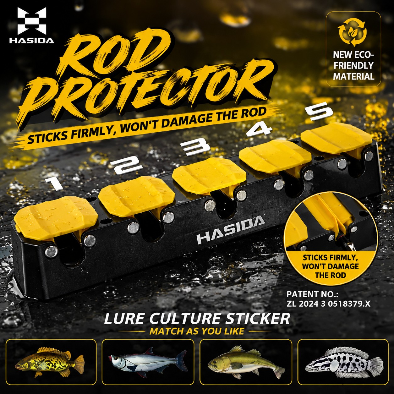 HASIDA Wall Mounted Fishing Ro - Spinning Reel review and price