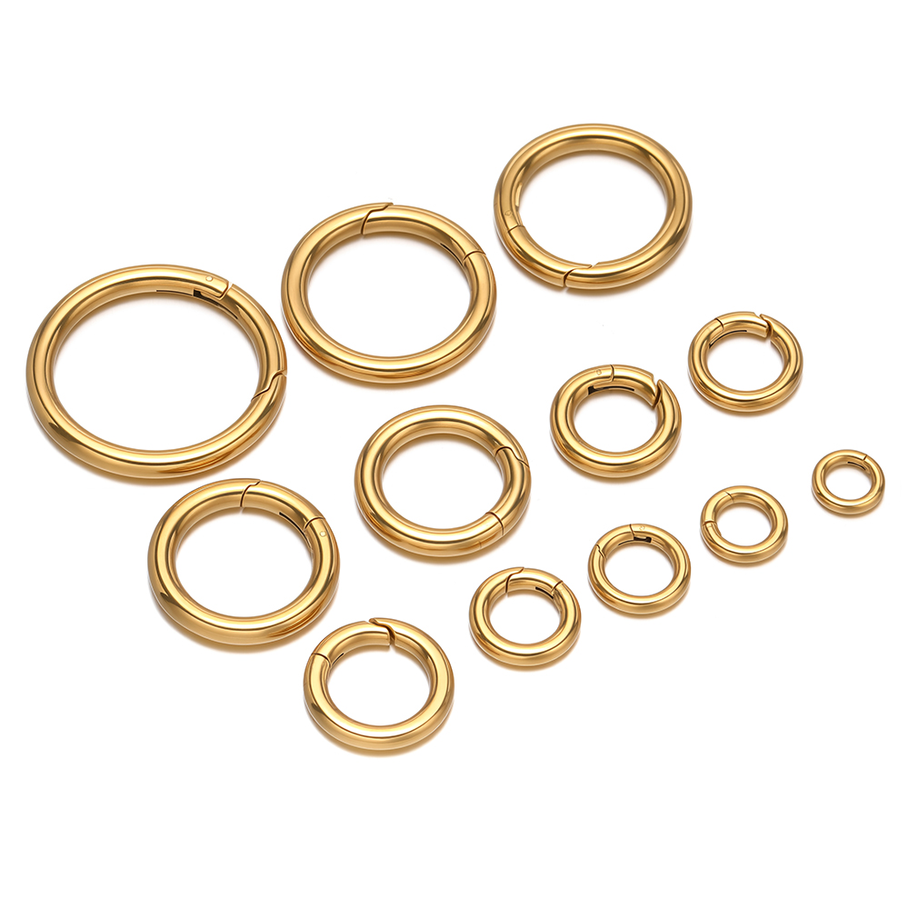 2Pcs/Lot Round Spring Clasps S - Circle Hook Set review and price