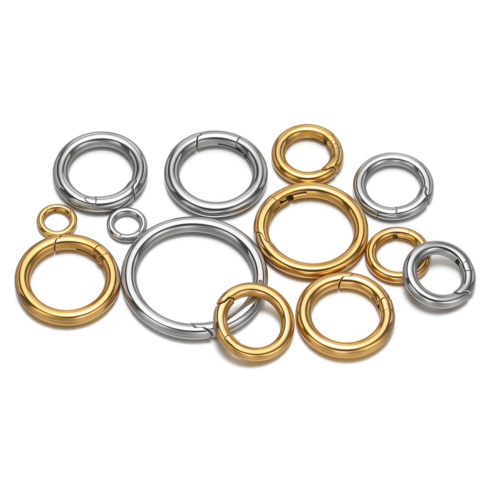 2Pcs/Lot Round Spring Clasps S - Circle Hook Set review and price