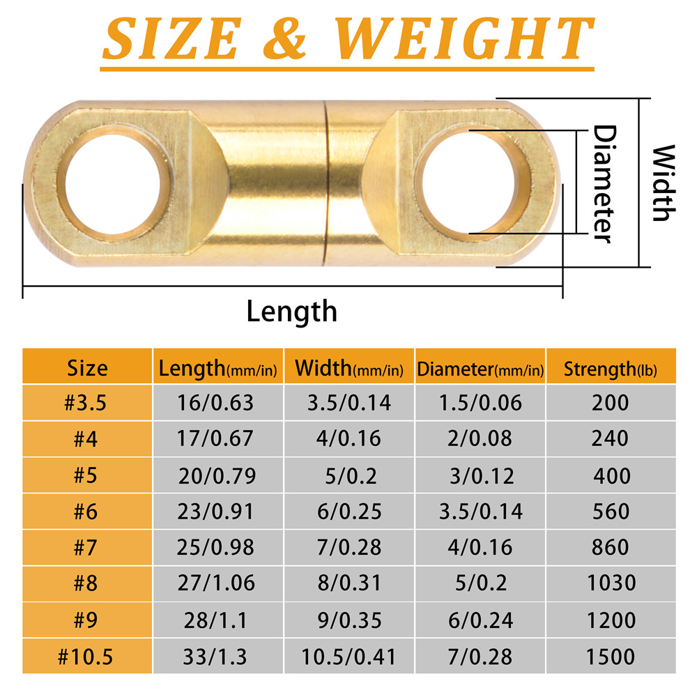 3/5/10/15PCS Copper Fishing He - Fishing Equipment Shop review and price